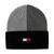 商品第2个颜色Heather Grey, Charcoal, Black Cuff, Tommy Hilfiger | Men's Cold Weather Color-Blocked Knit Hat