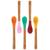 商品第2个颜色Brown Over, Avanchy | Baby Boys and Girls Bamboo Feeding Spoon Set