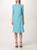 color WATER, Emporio Armani | Emporio Armani dress with drapery