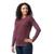 SmartWool | Women's Shadow Pine Colorblock Sweater, 颜色Argyle Purple Heather
