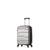颜色: Silver, DUKAP | Rodez 20" Lightweight Hardside Spinner Carry-On Luggage