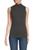 颜色: CHARCOAL, Sofia Cashmere | Mockneck Sleeveless Cashmere Vest