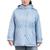 Michael Kors | Women's Plus Size Quilted Hooded Anorak Coat, 颜色Light Chambray