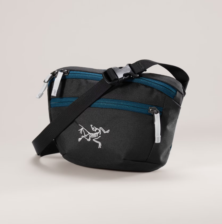 颜色: Lodestar, Arc'teryx | 始祖鸟 Mantis1L 1 Logo徽标刺绣可调节肩带户外包 涤纶白色 女款