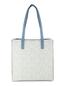 商品Calvin Klein | Anya Logo Leather Tote颜色ALMOND