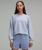 颜色: Blue Willow, Lululemon | Softstreme Perfectly Oversized Cropped Crew