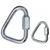 商品第2个颜色Stainless Steel, Camp | Camp - Delta Quick Link Zinc - 10mm - Zinc