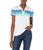 商品Nautica | Women's Stretch Cotton Polo Shirt颜色Bright Cobalt