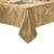 颜色: Gold, Elrene Home Fashions | Barcelona Jacquard Damask Oblong Tablecloth, 120" x 60"