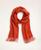 Brooks Brothers | Cashmere Fringed Scarf, 颜色Orange