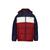 颜色: Navy, Merlot, White, Q4D | Minus Zero Toddler and Little Boys Color Block Puffer Coat