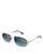 Cartier | Decor 24 Carat Gold Plated Rimless Rectangular Sunglasses, 58mm, 颜色Gold/Blue Gradient