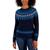 商品Charter Club | Petite Fair Isle Sweater, Created for Macy's颜色Blue Combo