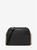 商品Michael Kors | Jet Set Travel Medium Logo Dome Crossbody Bag颜色BLACK