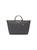 color GUNMETAL, Longchamp | Le Pliage Club 18" Large Travel Bag