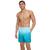 颜色: Atlantis, Calvin Klein | Men's Gradient Striped 7" Volley Swim Trunks