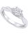 颜色: White Gold, Macy's | Diamond Twist Engagement Ring (1/2 ct. t.w.) in 14k White, Yellow or Rose Gold