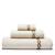 颜色: Ivory/Camel Tan, Matouk | Classic Chain Milagro Towels - 100% Exclusive