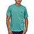color Light Beryl Green, Patagonia | Patagonia Men's Line Logo Ridge Pocket Responsibili-Tee Short Sleeve T-Shirt