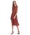 Ralph Lauren | Floral Bubble Crepe Cap-Sleeve Dress, 颜色Red Sunstone/Cream