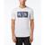 商品Armani Exchange | Men's Foundation Triangulation T-Shirt颜色White