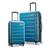Samsonite | Samsonite Omni 2 Hardside Expandable Luggage with Spinner Wheels, Checked-Medium 24-Inch, Midnight Black, 颜色Caribbean Blue