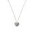 商品Coach | Resin Heart Short Pendant Necklace颜色Grey