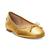 商品Ralph Lauren | Women's Jayna Flats颜色Modern Gold