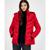 商品Michael Kors | Women's Hooded Down Puffer Coat, Created for Macy's颜色Crimson