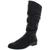 商品Style & Co | Style & Co. Womens Kelimae Slouchy Wide Calf Riding Boots颜色Black Leather