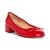 Steve Madden | Women's Cherish Block-Heel Ballet Flats, 颜色Red Patent