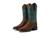 Ariat | Round Up Wide Square Toe Western Boots, 颜色Old Earth
