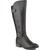 商品Karen Scott | Karen Scott Womens Leandraa Wide Calf Zipper Knee-High Boots颜色Black