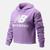 color HELIOTROPE, New Balance | Chenille Logo Hoodie
