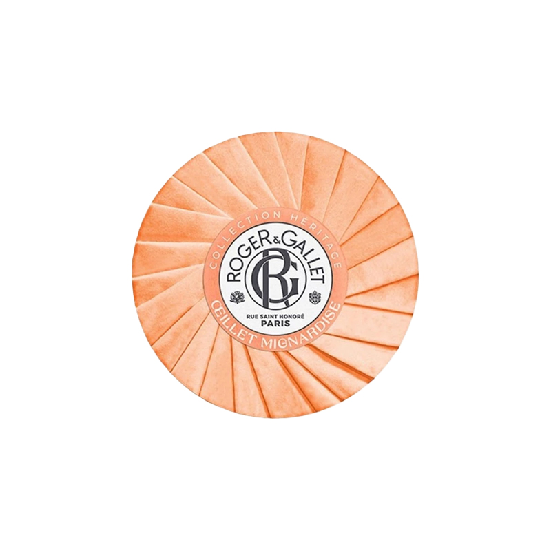 颜色: OEILLET-MIGNARDISE康乃馨, ROGER & GALLET | 香邂格蕾 香皂100g 纯天然植物成分（十三种香味可选）