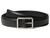 商品Madewell | Rectangle Buckle Leather Belt颜色True Black