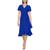 Kensie | Flutter-Sleeve Midi Dress, 颜色Cobalt