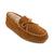 商品Minnetonka | Men's Pile Lined Hardsole Wide Width Slippers颜色Brown