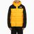 The North Face | Brown/black padded down jacket, 颜色Yellow