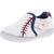 商品Stride Rite | Stride Rite Small Nettie Leather Comfort Insole Casual and Fashion Sneakers颜色Baseball