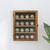 颜色: Brown, Merrick Lane | Robinson 11x14 Solid Pine Medals Display Case With Channel Grooved Removable Shelves