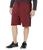 color Shadow Red/Black, Adidas | Big & Tall Essentials 3-Stripes Single Jersey Shorts