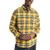 颜色: Lightening Gold, Nautica | Men's Sustainably Crafted Double Pocket Plaid Flannel Shirts