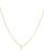 颜色: F, Moon & Meadow | 14K Yellow Gold Initial Pendant Necklace