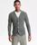 颜色: New Olive Heather, Club Room | Men's Regular-Fit Cable-Knit 100% Cashmere Cardigan, Macy's Exclusive
