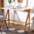 颜色: oak / white, Safavieh | Ripley Desk