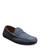 Allen Edmonds | Men's Super Sport Slip On Penny Drivers, 颜色Denim Suede