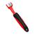 商品第3个颜色red, Pet Life | Pet Life  'Denta-Clean' Dual-Sided Action Bristle Pet Toothbrush