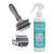 商品第2个颜色Dove, Petcode Paws | Dog Detangling Kit with Duo Brush and Leave- in Shampoo Conditioner Spray