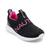 Nautica | Little Girls Canvey Slip On Sneakers, 颜色Black Sparkle, Pink